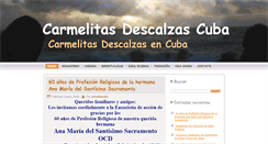 Desktop Screenshot of carmelitasdescalzascuba.org